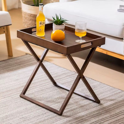 Foldable Wooden Side Table