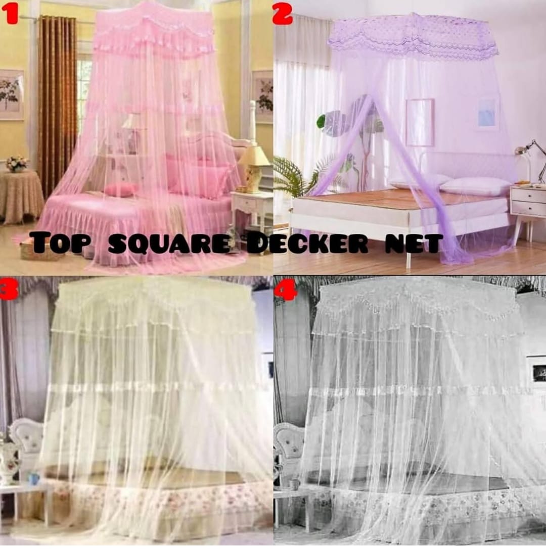 Top square/Double decker mosquito net