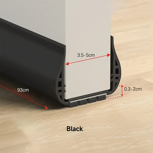 Double layer door sealer strip