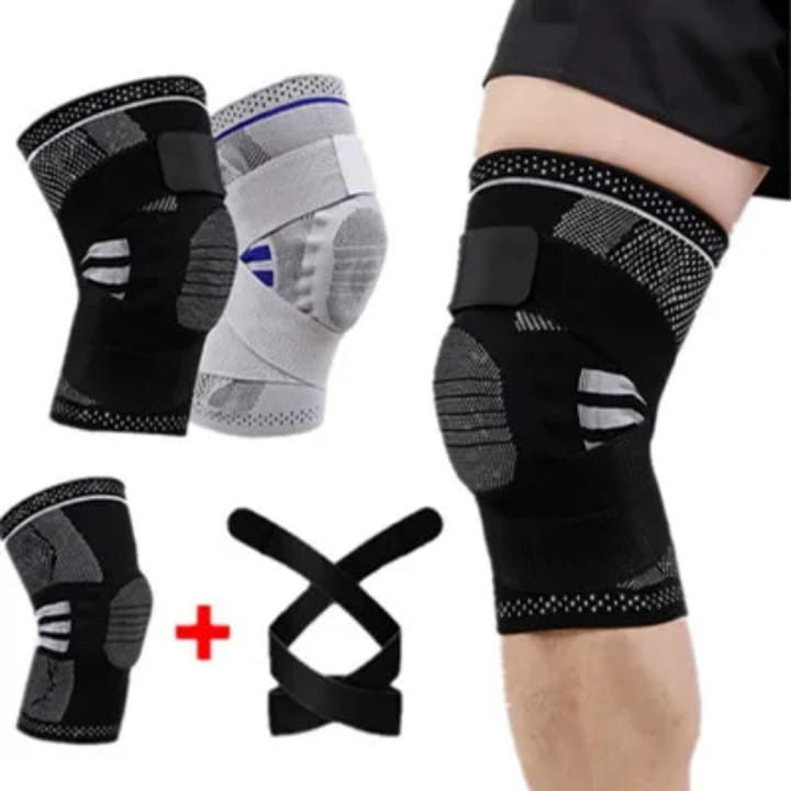 Medical Knee Brace – Compression Support Sleeve for Sports (1 pair)