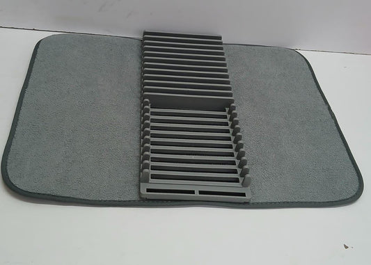 Foldable kitchen drying mat