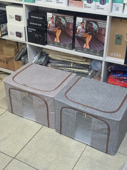 Largest capacity zipper Foldable storage box(A)