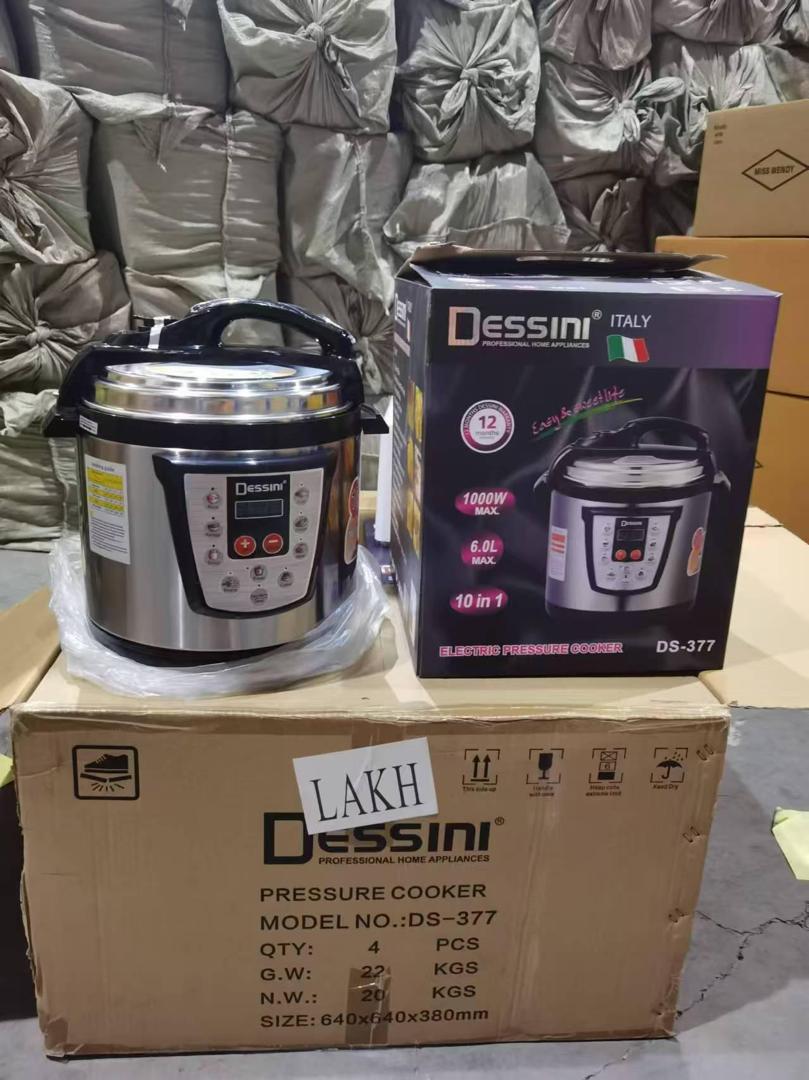 6 Litre Dessini Electric Pressure Cooker