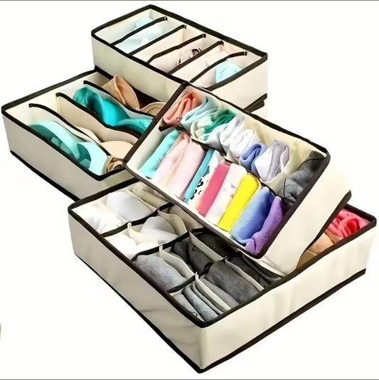 4 in 1 under garment closet/ wardrobe organiser