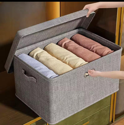 Foldable  Storage box with lid