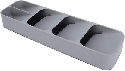 Plastic spoon organizer (grey)