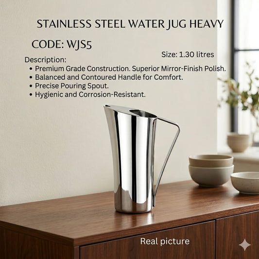 KMW Steel Jug – 1.3 Litres