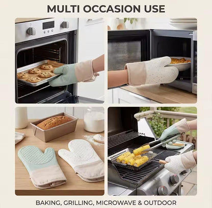 Silicone Insulated Oven gloves