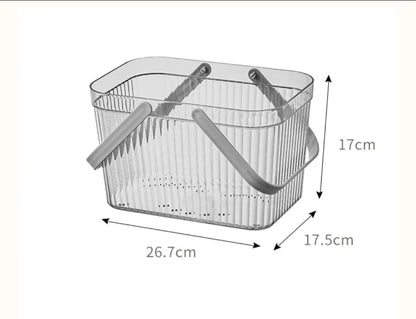 Transparent Bathroom Drain Basket
