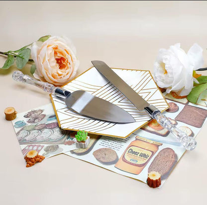 Stainless steel  Cake cutter and pie spatula