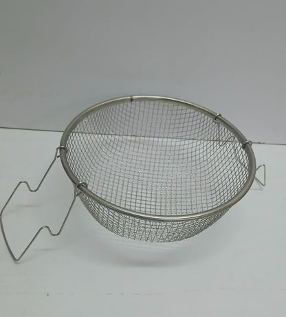 Stainless steel deep frying basket sieve