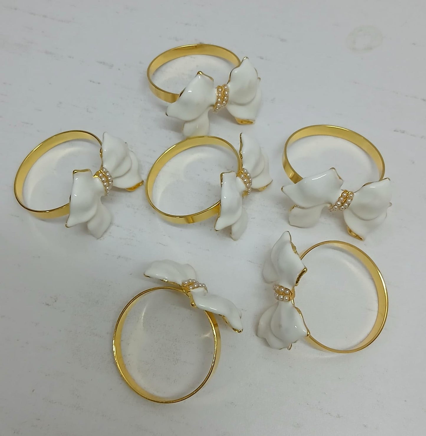 Napkin ring holder 6pcs