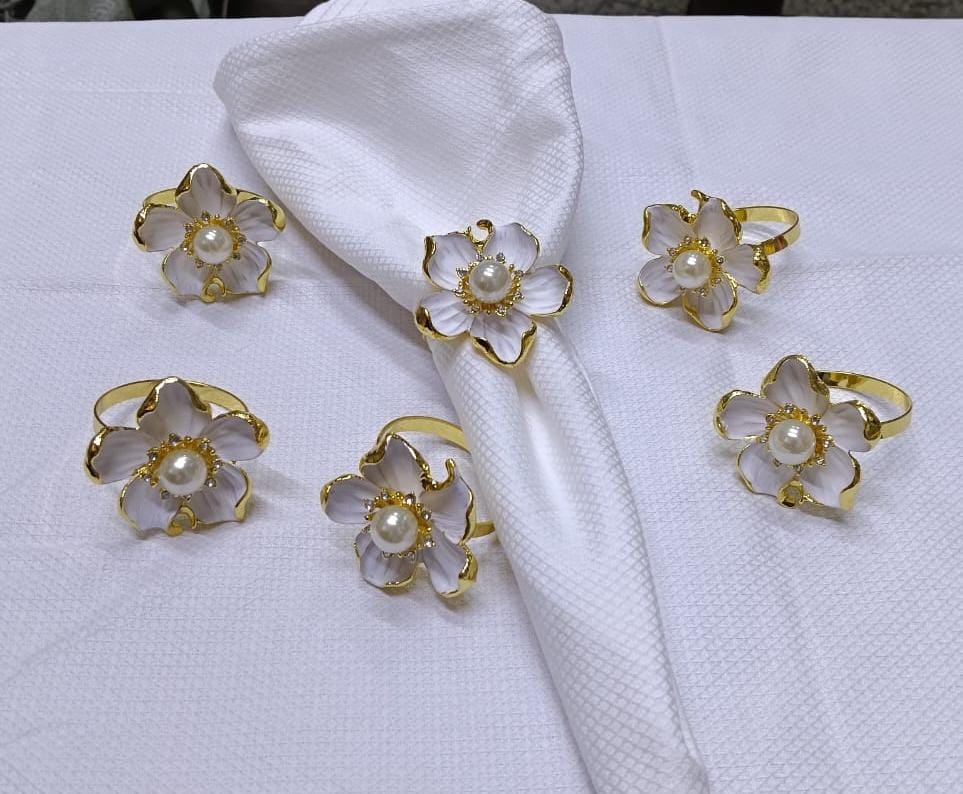 Napkin ring holder 6pcs