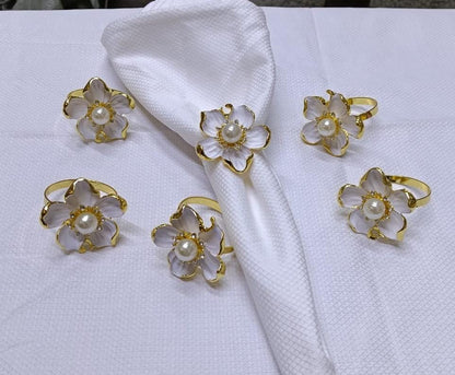 Napkin ring holder 6pcs