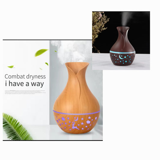 Wooden Ultrasonic Humidifier/Diffuser 130ml