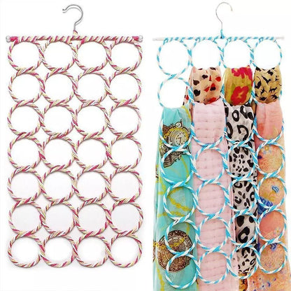28 holes scarf/ tie holder 1pc