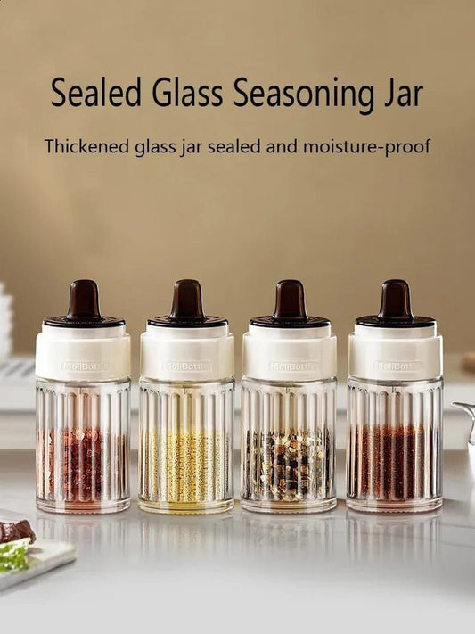 Stripped seasoning Glass jars(3pcs) 260ml