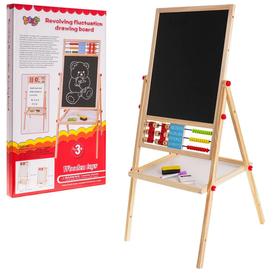 Double sided wooden blackboard(black&white)