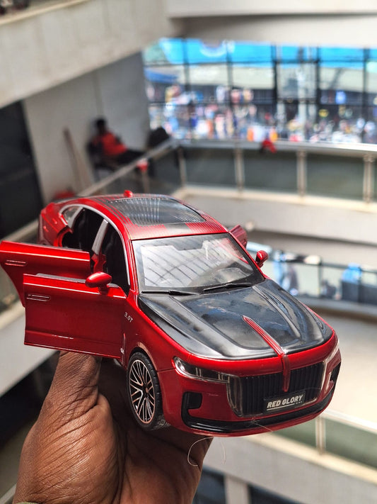 Diecast metal model of a Mercedes-Maybach S600 toy