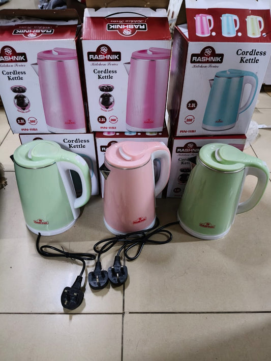 2.3 litres plastic rashnik electric kettle