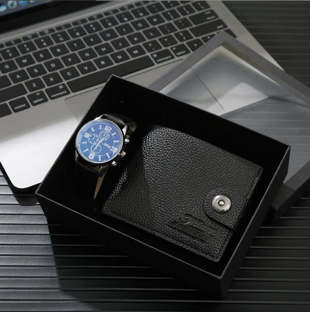 Watch and wallet men gift set