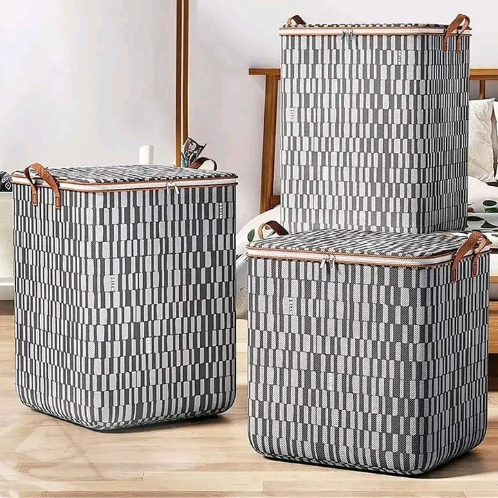 3 pcs Large capacity quilt duvet storage bags
