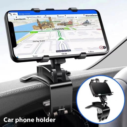 Car dashboard phone holder