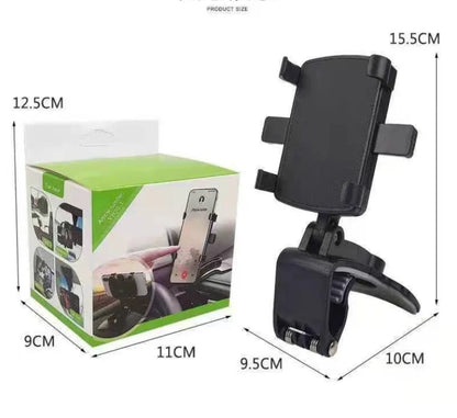 Car dashboard phone holder