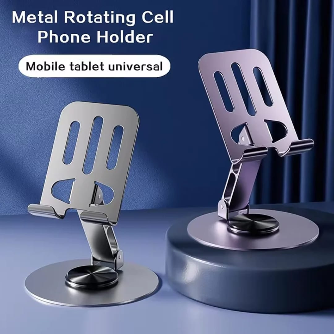 Metalic phone stand