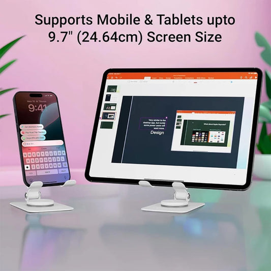Metalic phone stand