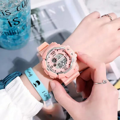 Kids digital sports watch