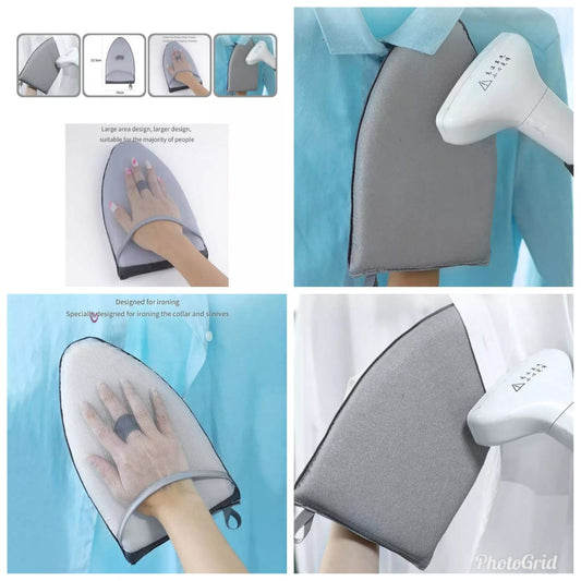 Highly insulated hand held ironing pad