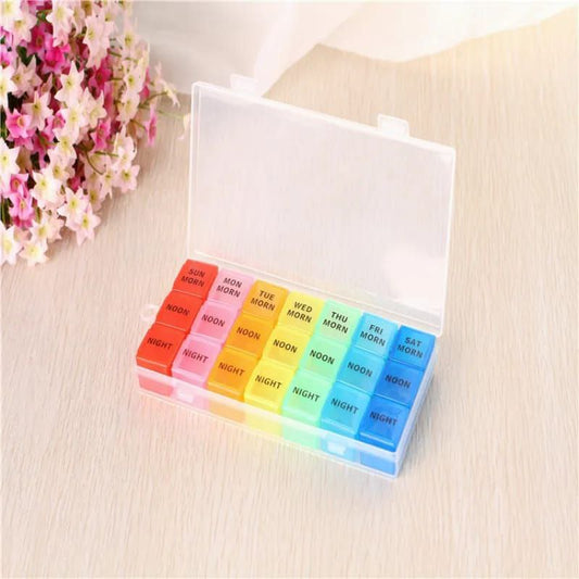 Detachable Weekly pill planner