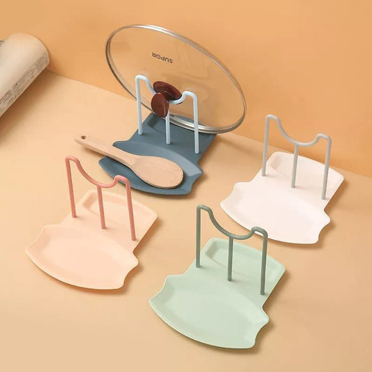 Spoon Rest and Pot Lid Holder combo