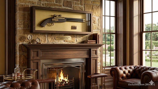 One gun 4 bullets wall decor (27*74cm)