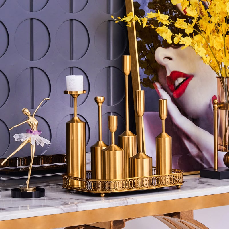 Candle holder set