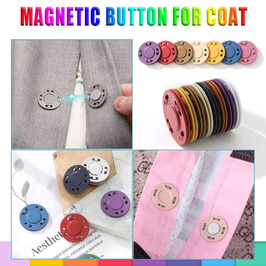 Magnetic coat buttons (6pairs)