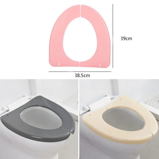 Foldable portable travel plastic toilet seat cover(3pcs)