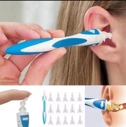 Ear wax remover with 16pcs replacement tips(2sets)