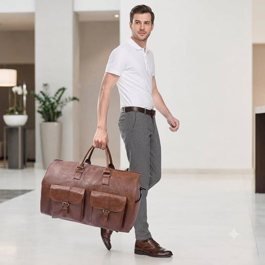 2-in-1 Convertible Garment Duffel Bag