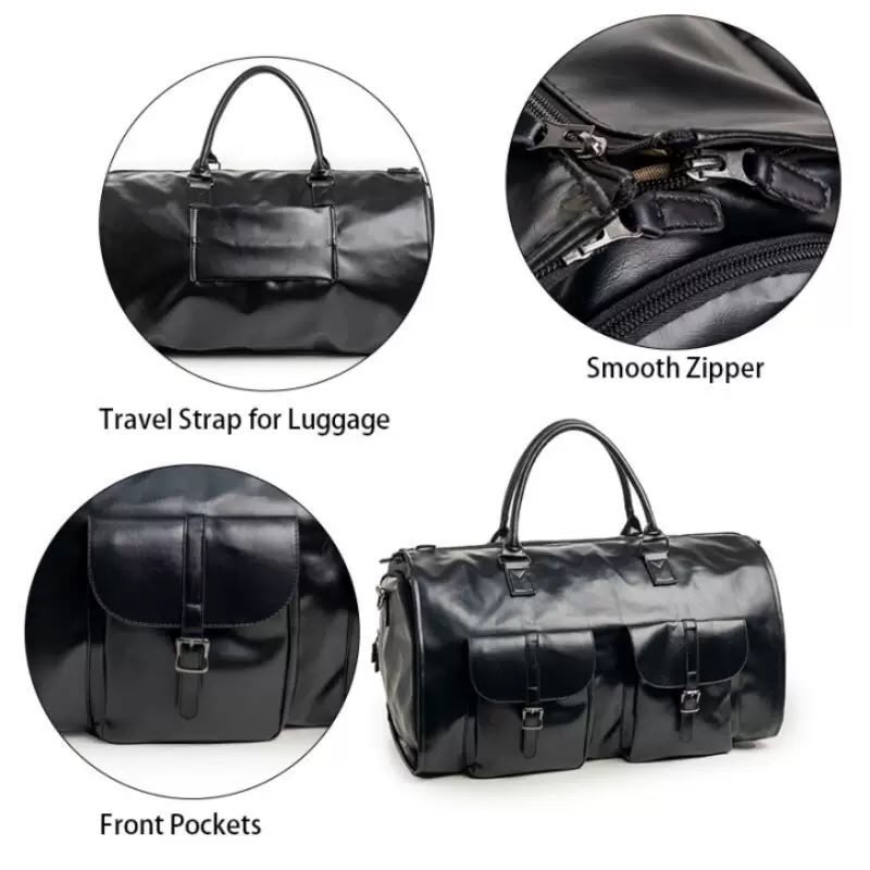 2-in-1 Convertible Garment Duffel Bag