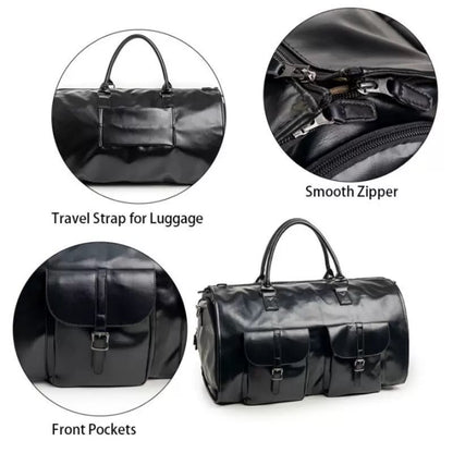 2-in-1 Convertible Garment Duffel Bag
