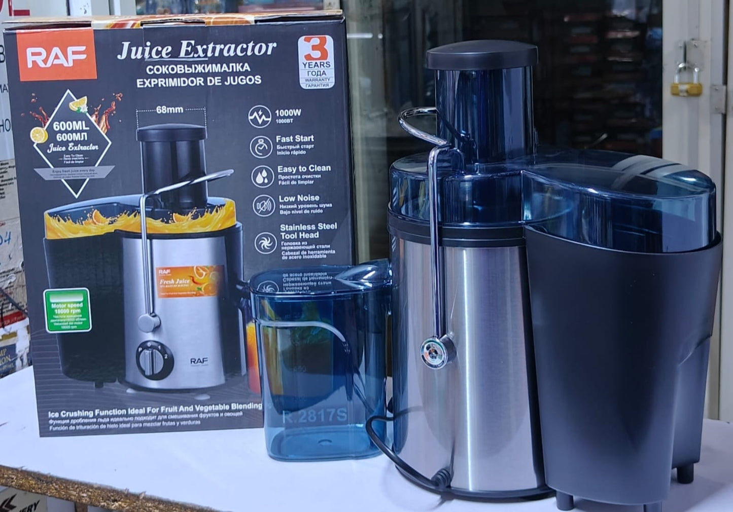 Raf juice extractor