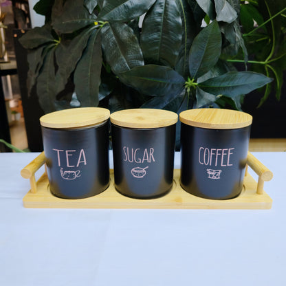 3pcs Canisters set
