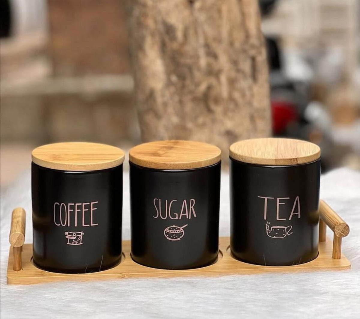 3pcs Canisters set