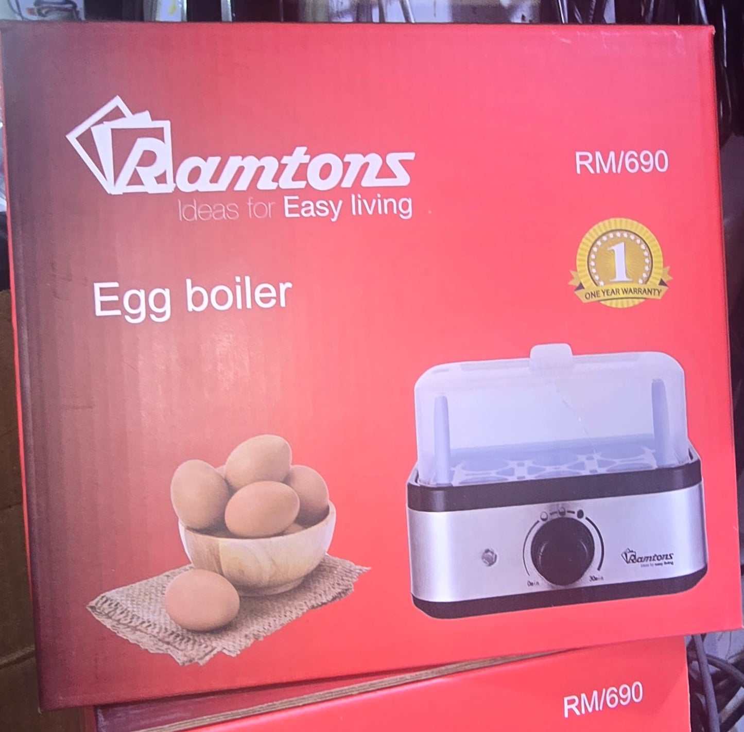 Ramtons egg boiler