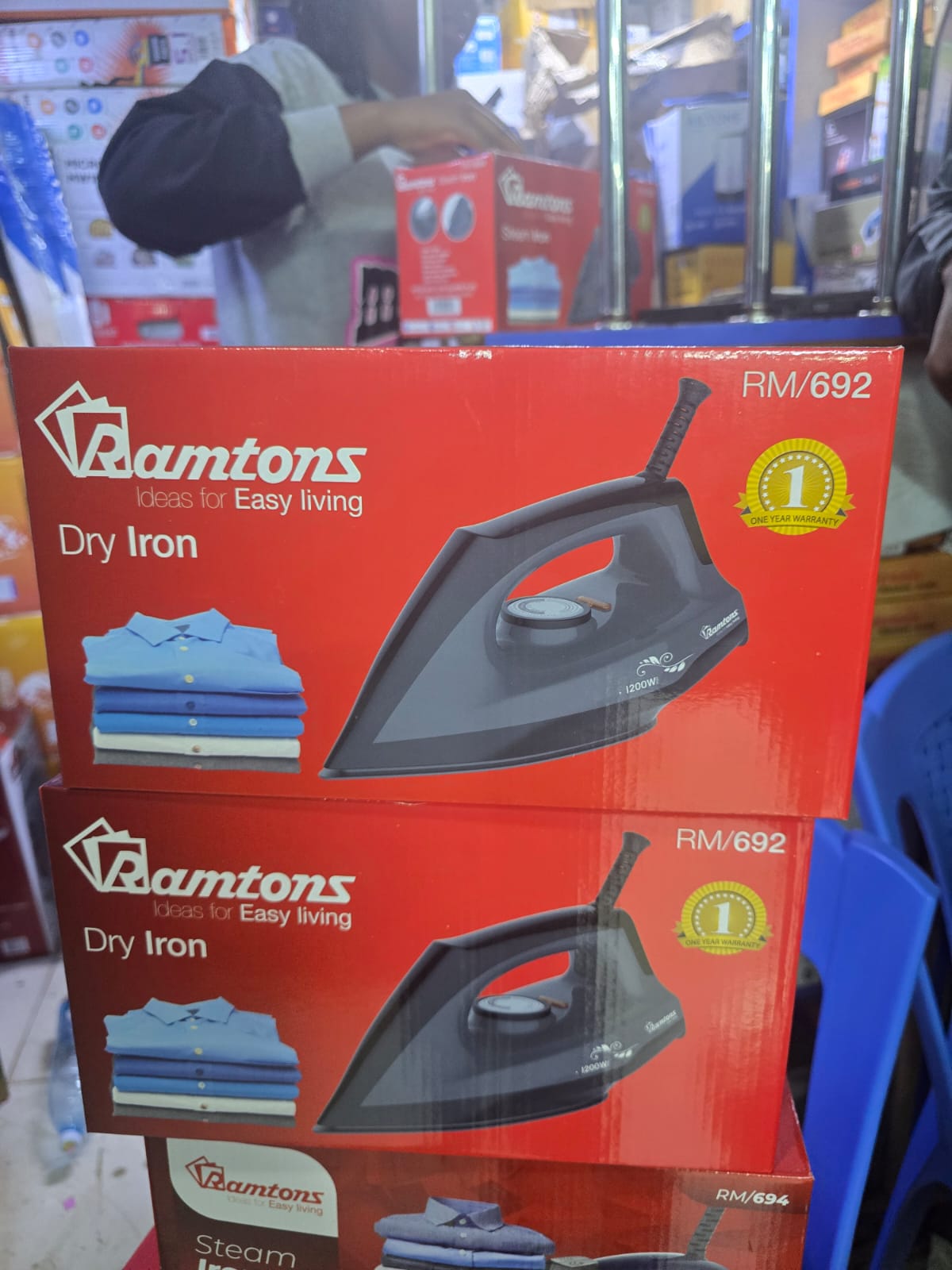 Ramtons dry iron box