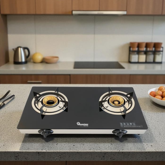 Ramtons 2 Burner Super Slim Ceramic Top