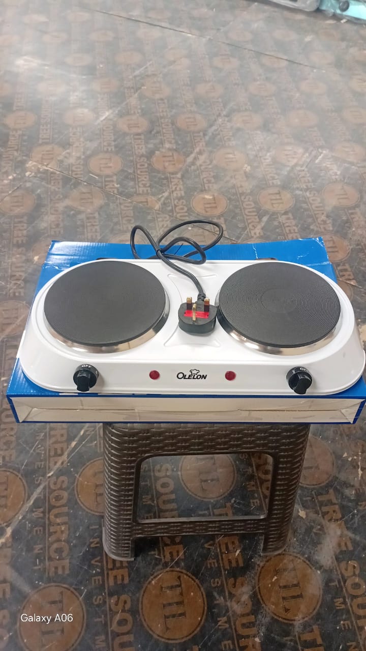 Olelon double hot plate electric double cooker