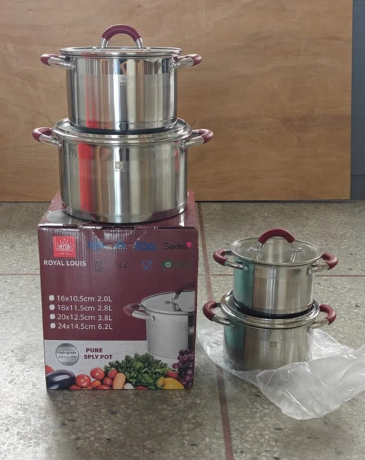 8-Piece Premium Stainless steel cookware set